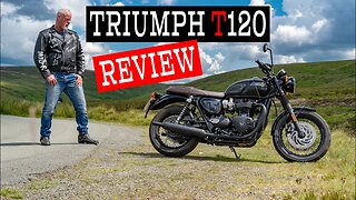 Triumph T120 Review. Is THIS the best allrounder Modern Classic Bonneville Motorcycle? Black Edition
