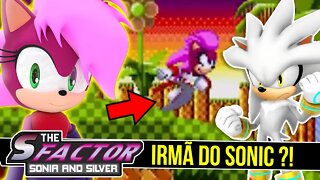 Jogo da Irmã do Sonic e Silver | Sonic S Factor #shorts