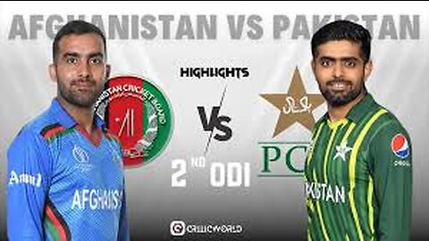 Afghanistan vs Pakistan Cricket Full Match Highlights (2nd ODI) _ Super Cola Cup _ ACB