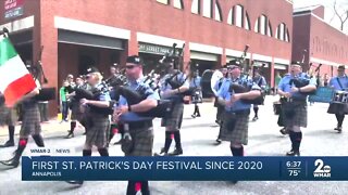 Annapolis holds first St. Patrick's Day Festival since 2020