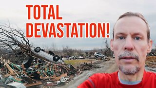 RECORD-BREAKING TORNADO, INCREDIBLE DEVASTATION | DAWSON SPRINGS, KENTUCKY | DECEMBER 10, 2021