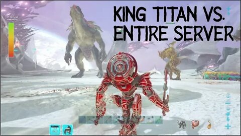 KING TITAN KILLED ENTIRE SERVER s:4 ep:50 small tribes, official, pvp