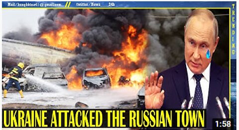 PUTIN panicked! Ukraine launched a major attack on Russia, VIDEO thousands of Russians fled