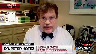 Dr Peter Hotez called for the arrest of anyone who questioned his lies