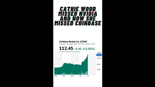 Cathie Wood missed Nvidia and now she missed Coinbase