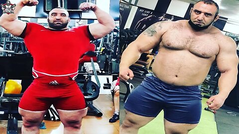 The Persian Hulk Shahram - 510kg/1124lbs SQUAT