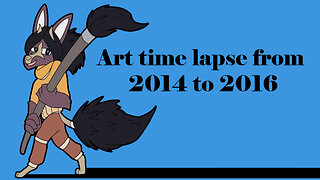 Art time lapse from 2014 to 2016 - Silvori art