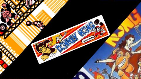 Donkey Kong Comparison (Arcade, NES, Gameboy) 1981 - 1994