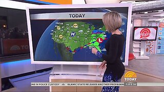 Dylan Dreyer - 2016 Black and Blue Dress - Rear & Profile Views-Easy On The Eyes