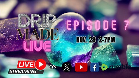 DRIP MADE LIVE - Episode 7 | Live Jewelry Making & Answering Questions - Rhodium Plating!