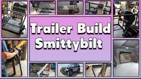 🔴 trailer build for Smittybilt Overland Gen2 XL roof-top tent