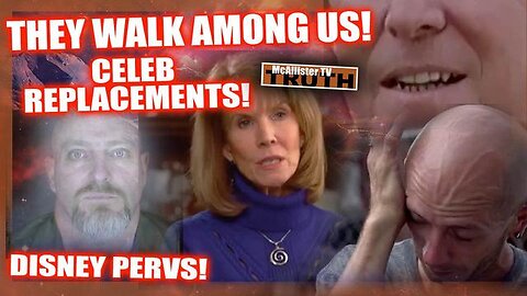 ALIENS WALK AMONG US! CELEB REPLACEMENTS! DISNEY CHILD TRAFFICKING! BONO! ADELE! JIM CARREY!