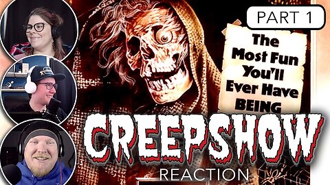 CREEPSHOW (1982) | FIRST TIME MOVIE REACTION | Part 1