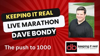 Keeping it Real Marathon--- The push to 1000