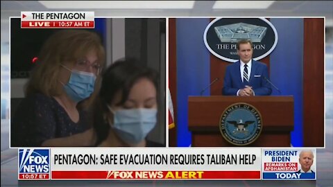 CNN Reporter Calls Out Pentagon Spokesman: ‘Just Say The Number’ Evacuated From Afghanistan