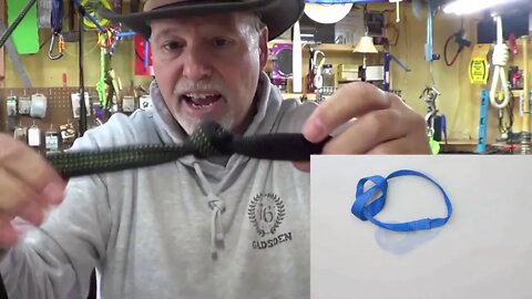 Climbing & Rappelling Knots Using Webbing, Runners & Ribbon - Overhand - Water & Beer Knots