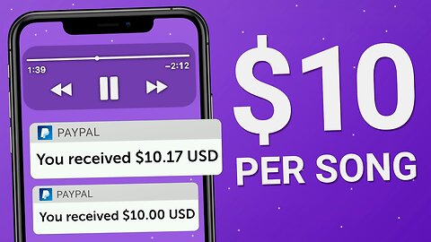 Earn $600 Just by Listening To Music (Make PayPal Money Online For Free)