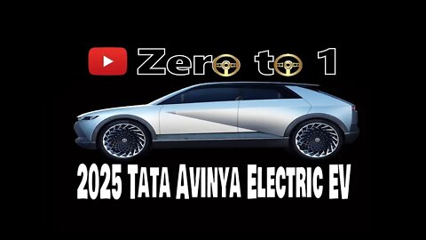2025 @Tata Motors Cars Avinya Electric EV 500-Mile Range