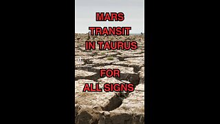 MARS TRANSIT IN TAURUS - influence for all signs #tarotary #astrology #allsigns