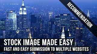 City Lights Skylines and landscape : How to sell stock photos online ? Made with Stock Images