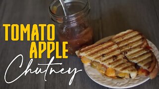 Tomato Apple Chutney Recipe and Canning Video with Wisdom Preserved