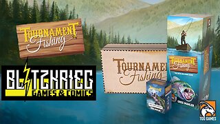 Tournament Fishing: Deckbuilding Game Unboxing / Kickstarter All In