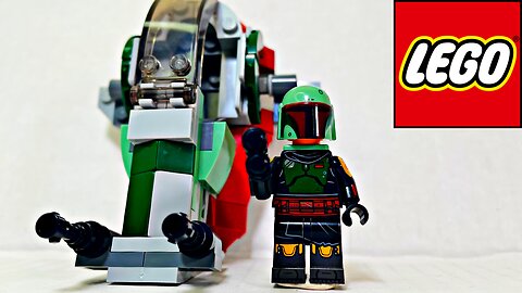 LEGO Star Wars Boba Fett's Starship Microfighter 75344 Speed build