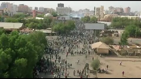 Huge protest against SUDAN COUP!