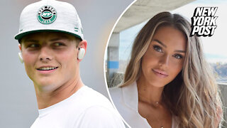 Zach Wilson loses it over 'stunning' girlfriend Abbey Gile's Instagram post