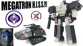 Transformers Crossover - Megatron / Cobra HISS Tank Review