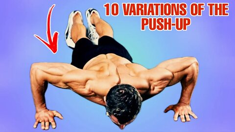 ✅ 10 BEST PUSH-UP VARIATIONS FOR ALL LEVELS!!