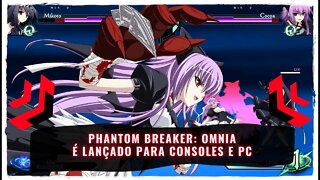 Phantom Breaker Omnia PS4, Xbox One, Nintendo Switch, PS5, Xbox Series e PC (Já Disponível)