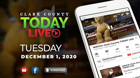 WATCH: Clark County TODAY LIVE • Wednesday, December 2, 2020