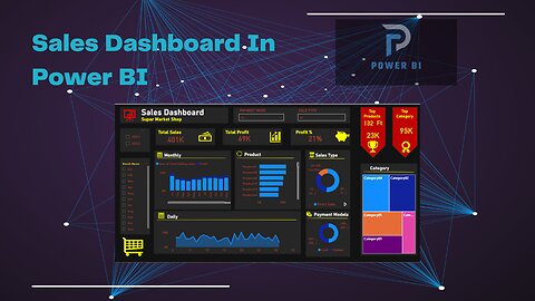 Sales Dashboard in Power BI | Power Bi | Excel | Power Point | Tutorial | Hindi/Urdu | (Part II)