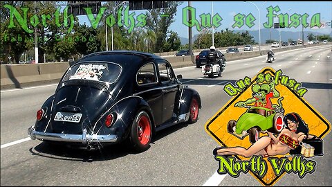 NORTH VOLKS QUE SE FUSCA - BRONKA S.A - #Aircooled #Vw #Fusca #Beetle #hotrod