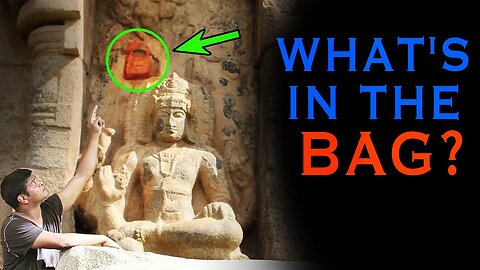 Mysterious Handbag of SHIVA Spotted - What's INSIDE? | Hindu Temple |
