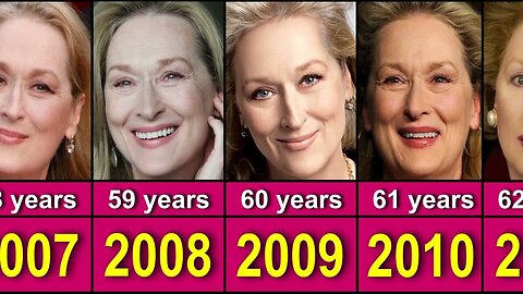 Meryl Streep From 1991 to 2023