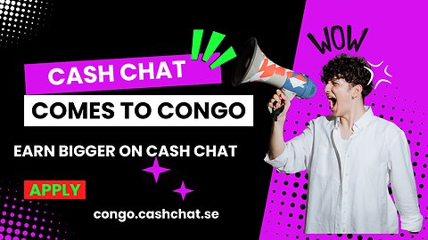 Cash Chat Connecting Congo
