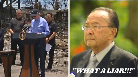 Joe Biden Pisses Off Senator Daniel Inouye on Maui