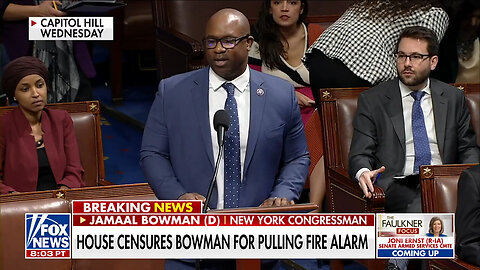 Jamaal Bowman 28th Lawmaker Ever Censured In U.S. History
