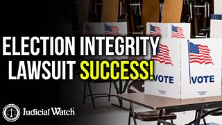 Election Integrity Lawsuit SUCCESS!