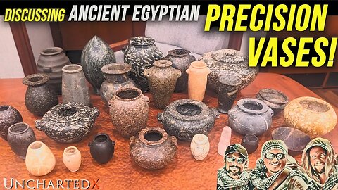 Talking Ancient Egyptian Precision Vases! Swapcast with the Snake Bros. #ancient #mystery #podcast
