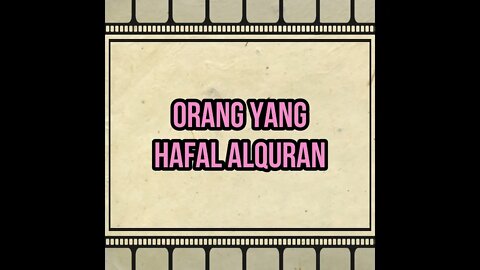 Keutamaan orang yang hafal Alquran