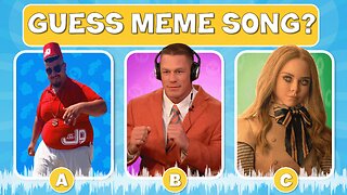 Guess the Meme Song | Best Memes | Skibidi Toilet, One Two Buckle My Shoe, Skibidi Dom Dom Yes Yes