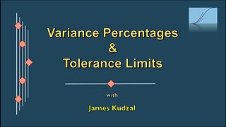 EVM #6 - Variance Percentages and Tolerance Limits