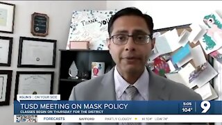 Mask mandate could be on the way for TUSD students and staff