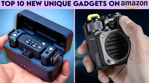 Top 10 New Unique Gadgets on Amazon