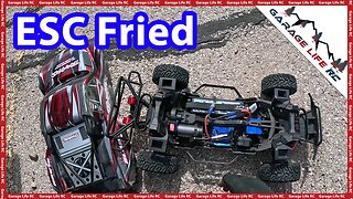 Traxxas Maxx Slash Fried? What Happened? Time for Hobbywing.