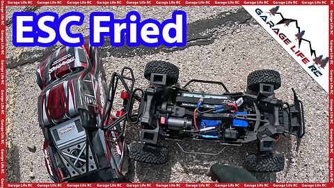 Traxxas Maxx Slash Fried? What Happened? Time for Hobbywing.