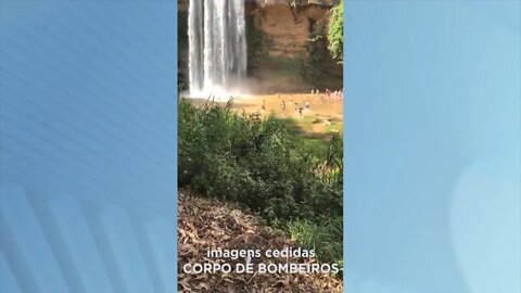 Jovem desaparece ao nadar na "Cachoeira Véu das Noivas" na zona rural de Valadares